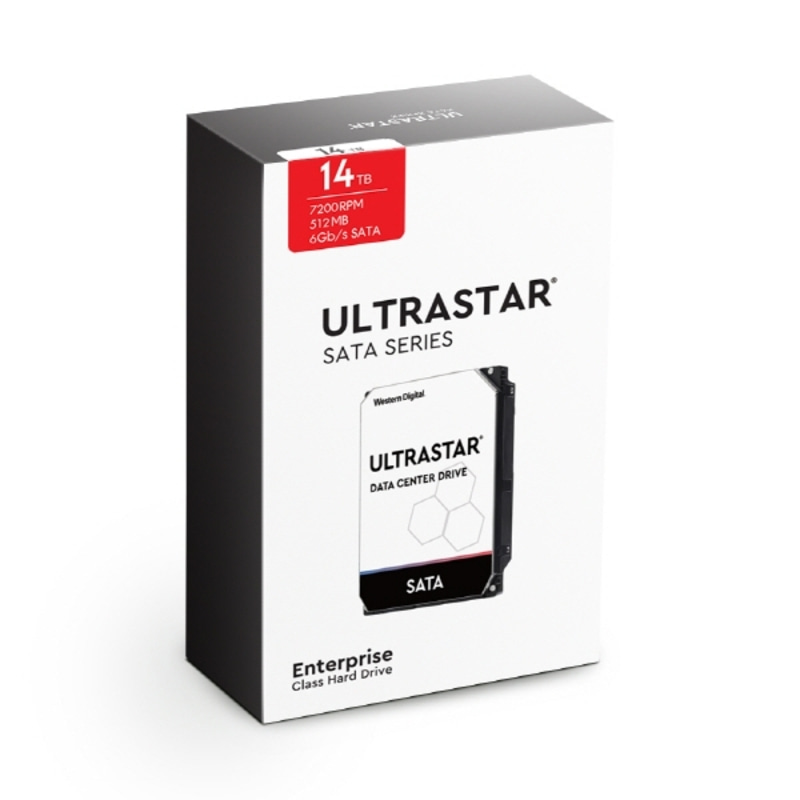 Western Digital 14TB Ultrastar DC HC530 패키지 (SATA3/7200/512M)