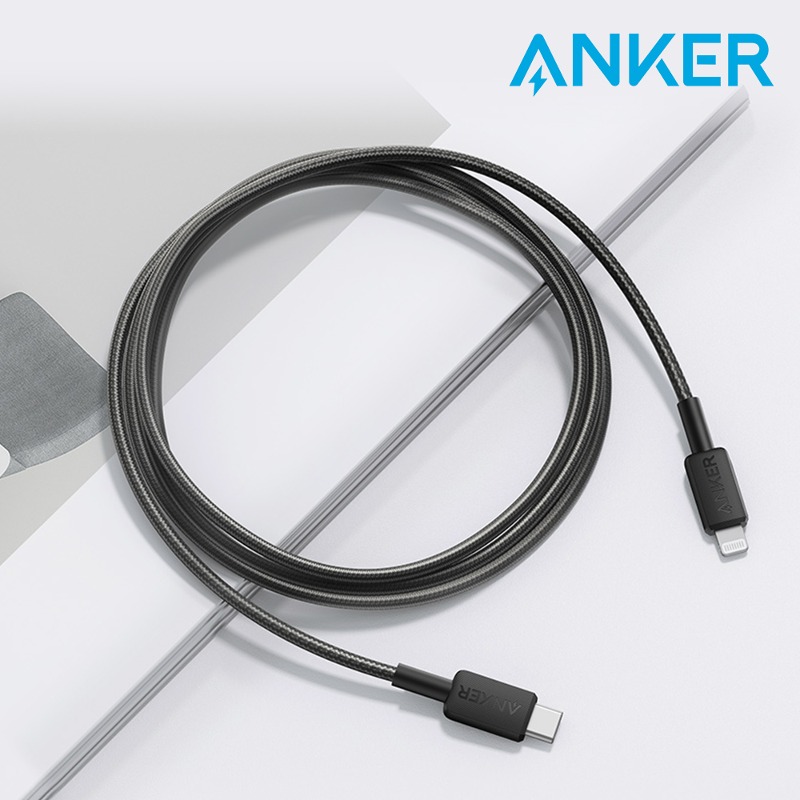 앤커 322 USB-C to 라이트닝 고속충전 편조케이블 180cm