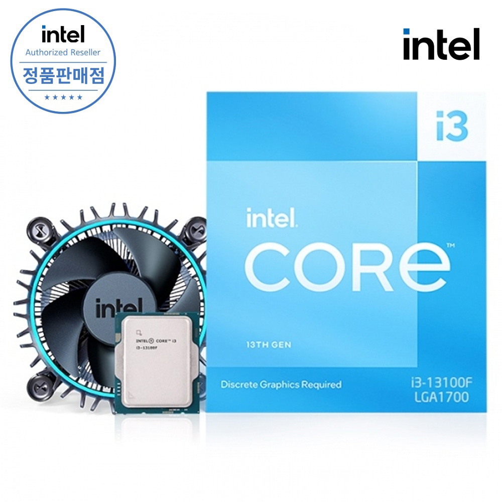인텔 코어i3-13세대 13100F (랩터레이크) (정품)